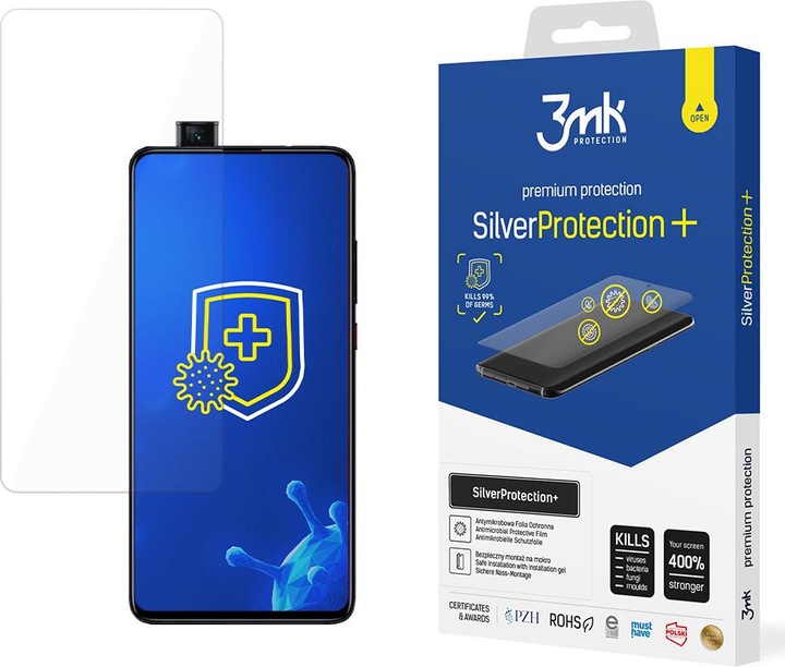 Actual product image 3MK SilverProtection+ do Xiaomi Mi 9T/9T Pro (1 Piece, Mi 9T Pro, Mi 9T)