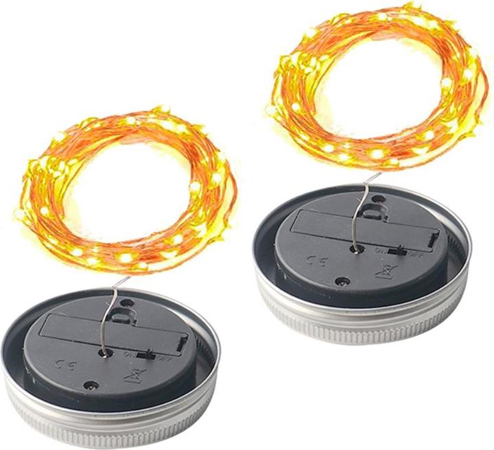 Produktbild Esmée LED Solar Flaschenlicht Deckel Outdoor Laternen 6er Set (0.11 m)