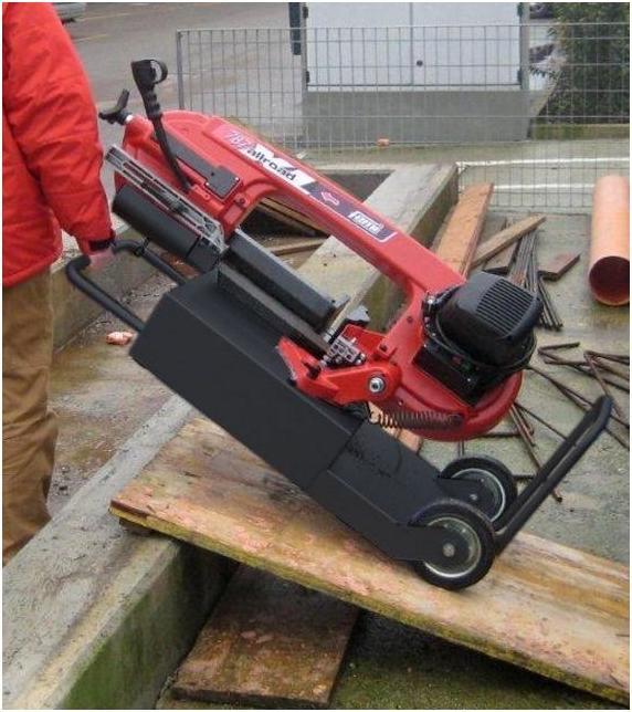 Image du produit Femi 8487025 787DA XL Allroad Scie à ruban mobile avec système de sac hydraulique