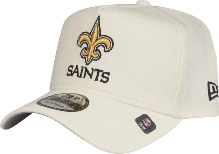 Image du produit New Era 9Forty A-Frame Cap - New Orleans Saints chrome white (Taille unique)