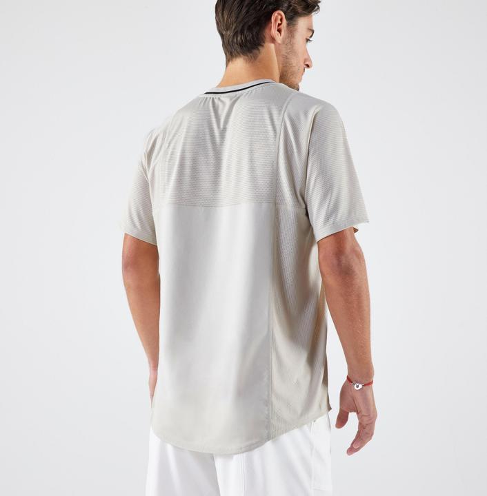 Immagine prodotto Kuikma T-shirt tennis uomo - DRY Gaël Monfils beige (XXL)