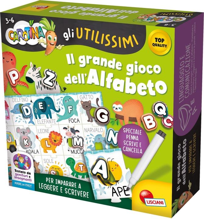 Image du produit Lisciani Carotte Le Grand Jeu De L'Alphabet