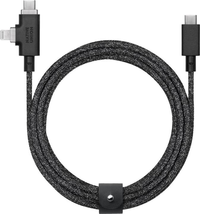 Actual product image Native Union 2 in 1 charging cable (1.50 m, USB 2.0, 240 W)