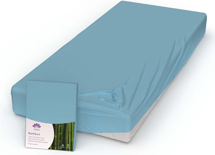 Actual product image Lotus Bettwaren Bamboo fitted sheet (140 x 200 cm, 160 x 200 cm)