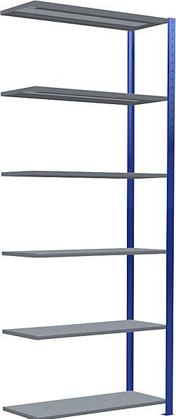 Actual product image eurokraft pro Boltless shelving, single row