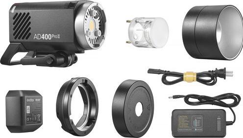 Produktbild Godox AD400PRO II - Witstro Flash with Battery (400 W, Blitzkopf)