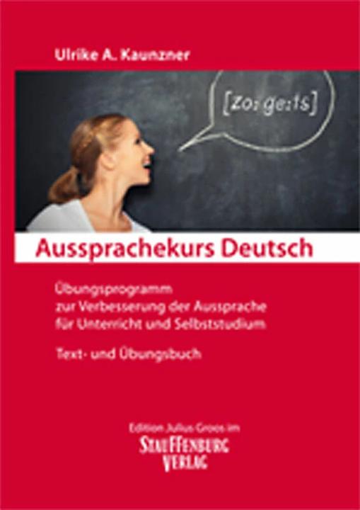 Actual product image German pronunciation course (German, Ulrike A. Kaunzner, 2017)