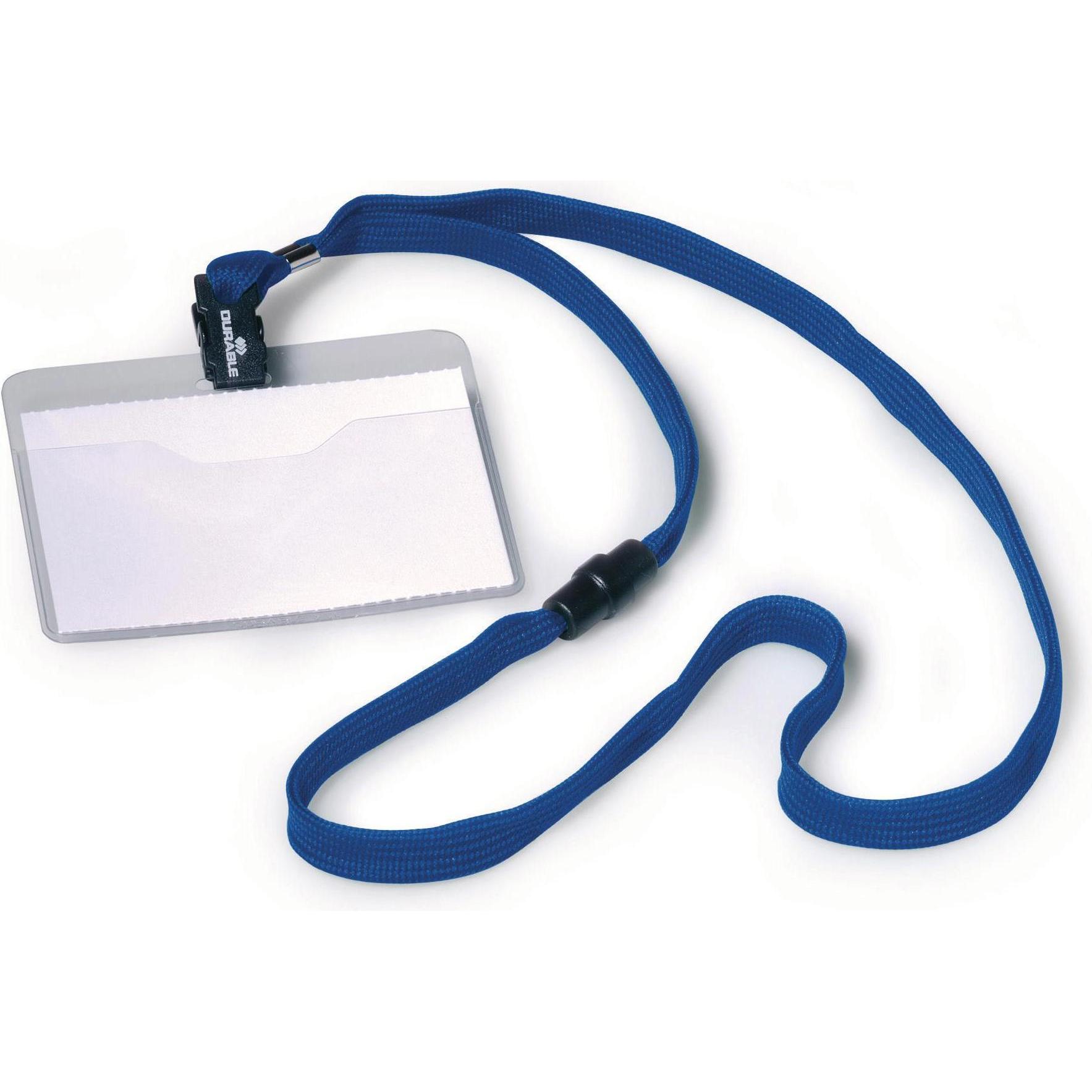 Durable, Informationsschild, Namensschild mit Textilband