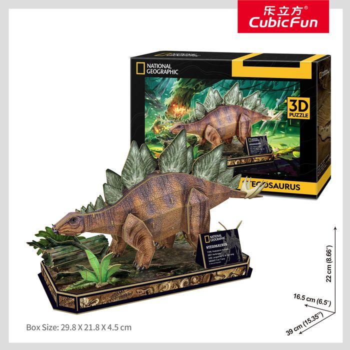 Image du produit NoName Puzzle 3d Stegosaurus (62 pièces)