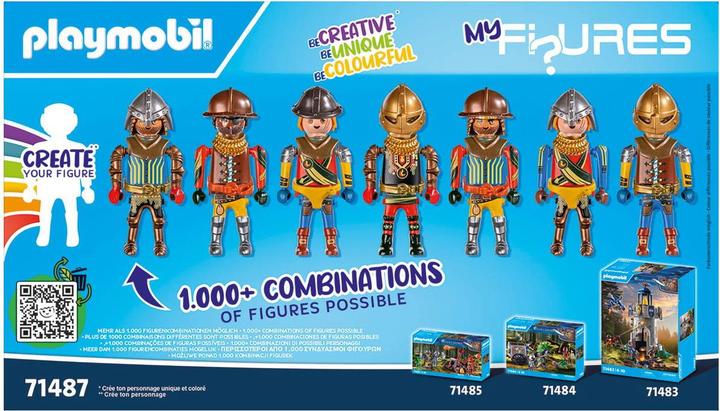 Productafbeelding Playmobil 71487 Mijn figuren: ridders van Novelmore (71487, Playmobil Novelmore)