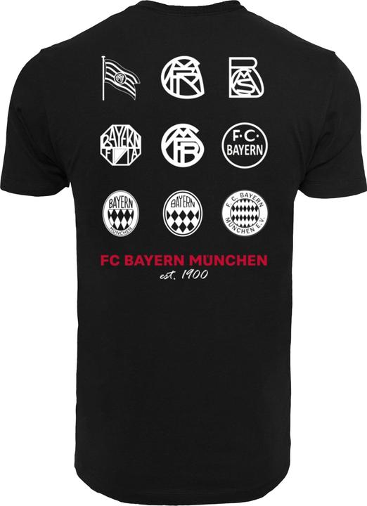 Produktbild FC Bayern München Logo History T-Shirt Round Neck - 112145 (L)