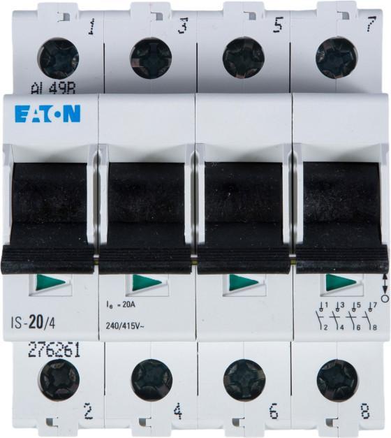 Produktbild Eaton Hauptschalter 4p 400V 20A