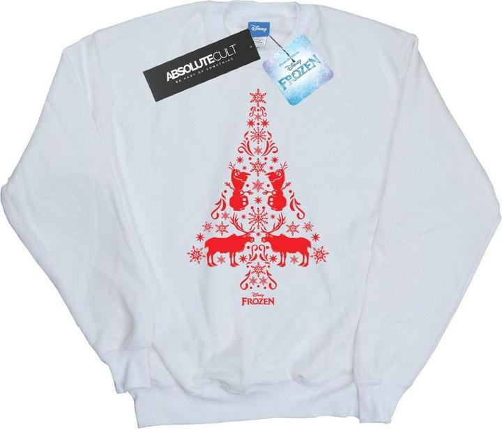 Actual product image Disney Mens Frozen Christmas Tree Sweatshirt (XL)