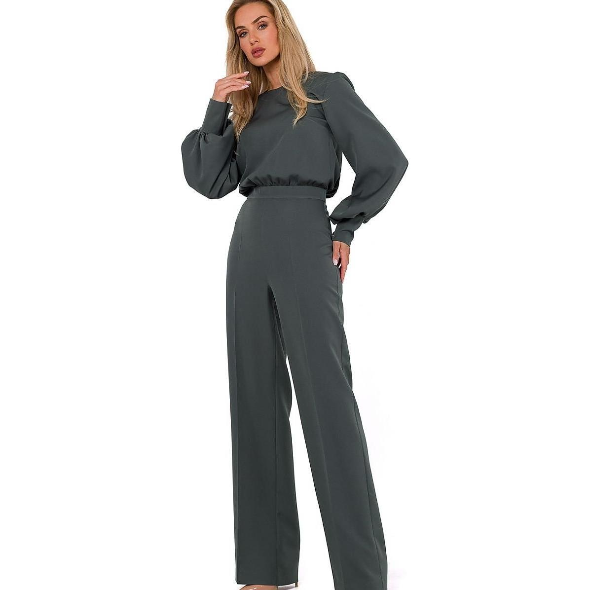 Made of Emotion, Damen, Jumpsuit, Overall Moe, Grün, (XL)