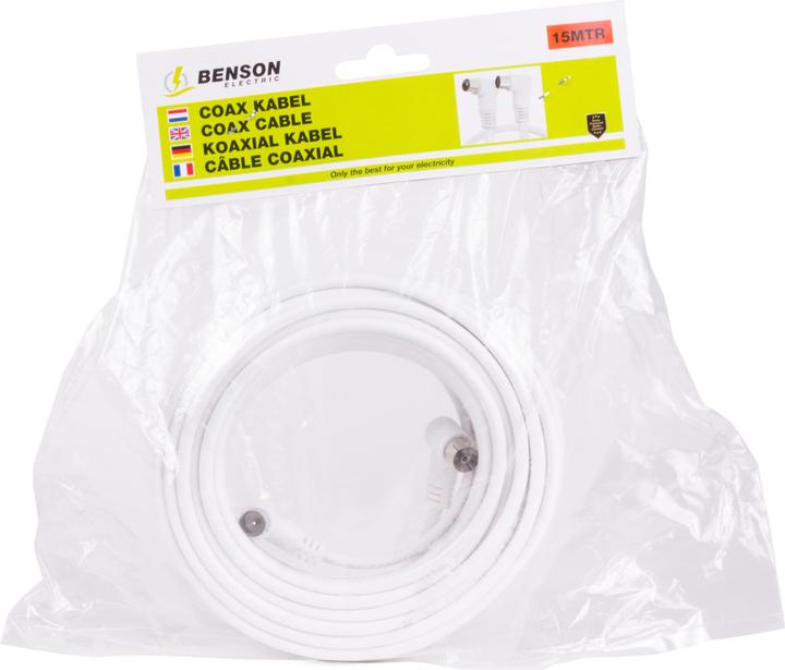 Image du produit Benson Electric Câble coaxial 15 m (Câble d'antenne)