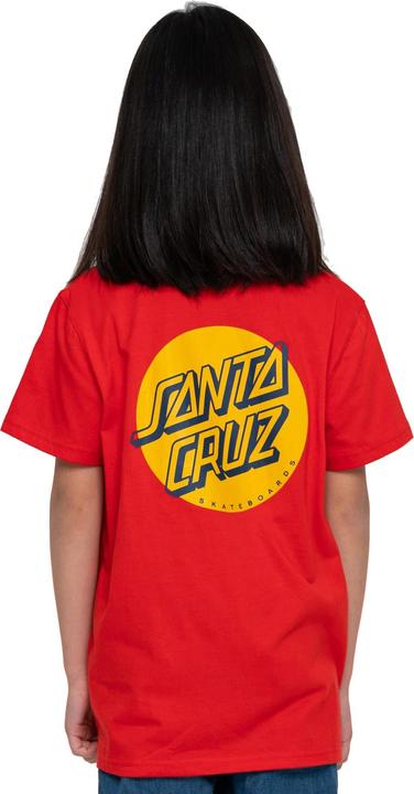 Actual product image Santa Cruz Shadowless Dot Kids T-Shirt (12XL)