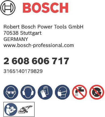 Produktbild Bosch Professional Zubehör Fächerschleifscheibe X551 Expert for Metal, gewinkelt, 125 mm, 60 (60)