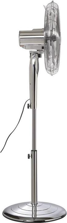 Produktbild Sygonix Standventilator 50 W (Ø x H) 440 mm x 1300 mm Chrom LED-Display, Oszil (65.70 dB)