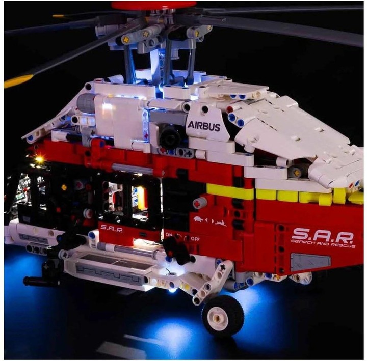 Image du produit Light my bricks Kit de lumière pour LEGO 42145 L’hélicoptère de secours Airbus H175