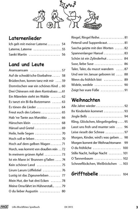 Produktbild Lillis Blockflöten Spielbuch mit Qr-Code Zum Download (Deutsch, HAGE Musikverlag GmbH & Co. KG, Helmut Hage, 2015)