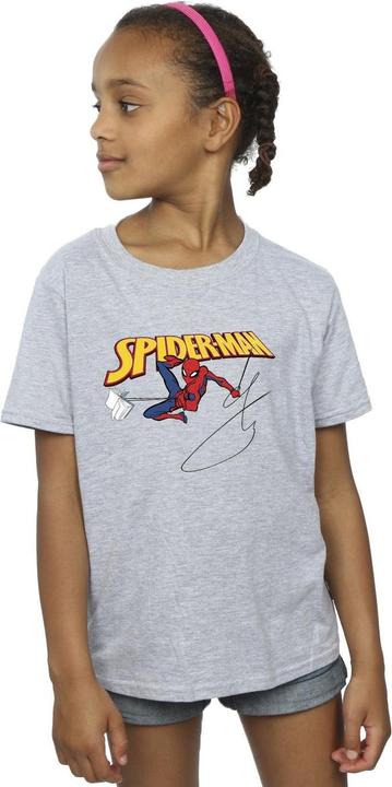 Produktbild SpiderMan With A Book TShirt Mädchen (140, 146)
