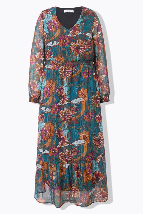 Produktbild Studio Untold Maxikleid, A-Line, Flower Print, Wrap-Effekt (46, 48)