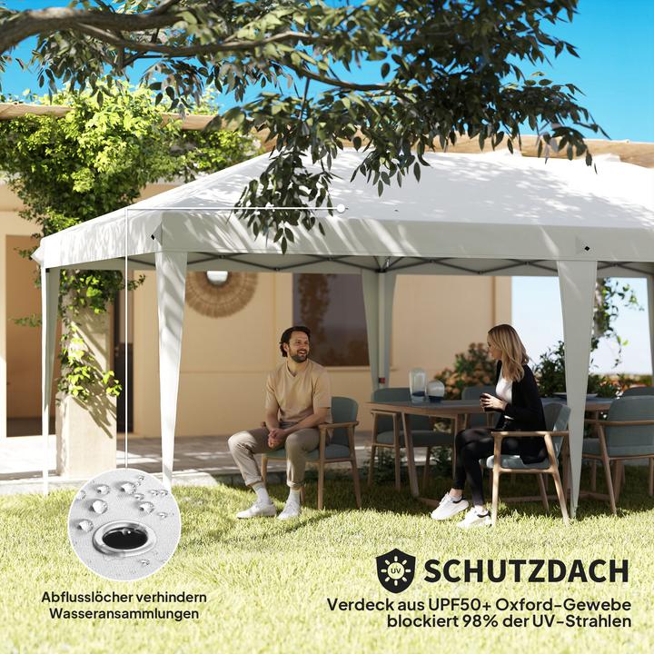 Actual product image Outsunny Folding pavilion (585 cm, 295 cm)