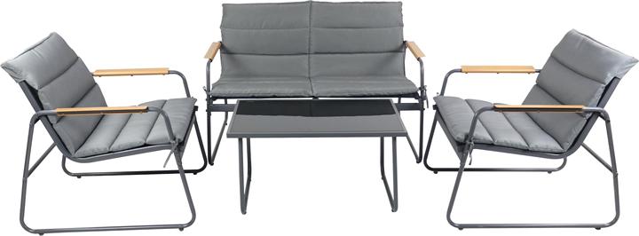 Produktbild VCM 4 tlg. Set Lounge Gartenmöbel Lexila