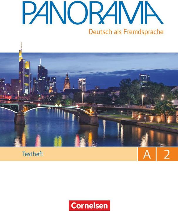 Actual product image Panorama, Deutsch als Fremdsprache, A2: Gesamtband, Testheft A2, Mit Hör-CD (German, Julia Michaux-Stander, Verena Paar-Grünbichler, 2017)