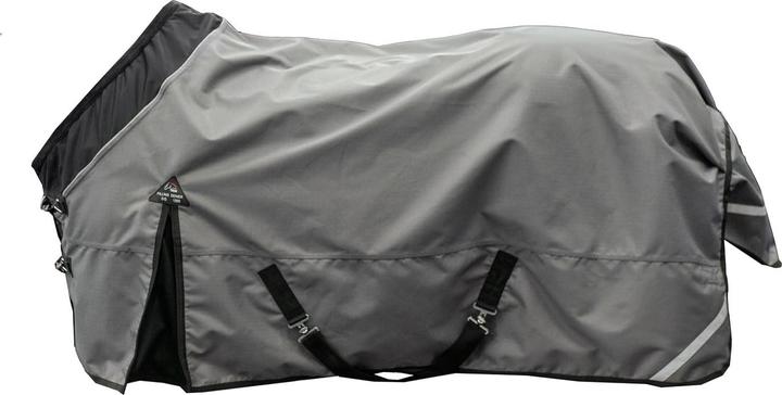 HKM Liberty Weiland Deken Grijs Zwart 115 (115 cm)