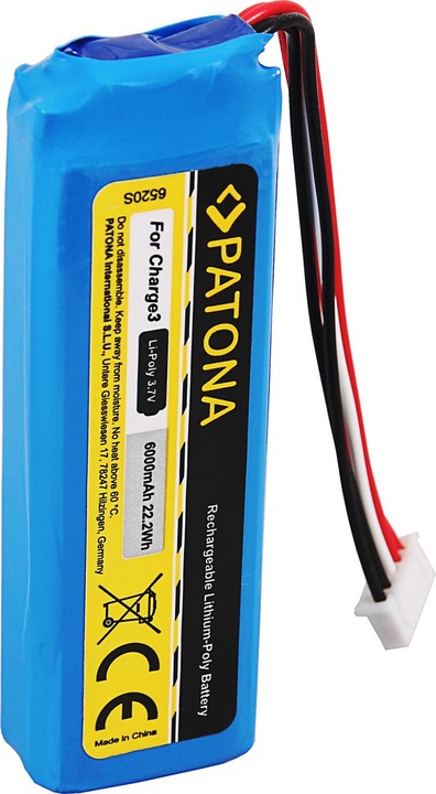 Actual product image Patona Battery JBL Charge 3