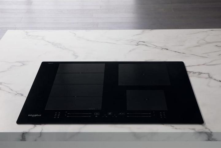 Actual product image Whirlpool induction hob WF S7560 NE 60 cm, 1 FlexiSlide, Booster, Black (59 cm, Induction hob)