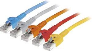 Image du produit Dätwyler Câble patch : S/FTP, 20m, orange (S/FTP, CAT6, 20 m)