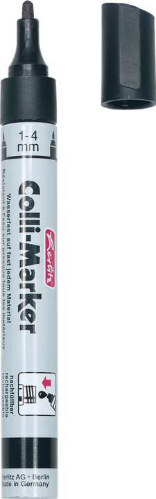 Image du produit Herlitz Marqueur permanent "Collimarker", pointe ogive, noir