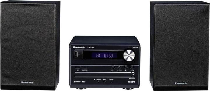 Produktbild Panasonic SC-PM272 Micro Sound System für Zuhause 20 W Schwarz (Bluetooth, CD Player, Airplay, 2x 10 W)