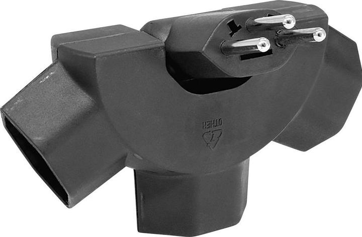 Image du produit Steffen Fiche de branchement Steko Peacock (Type 13, 3x)