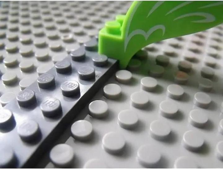 Produktbild Sluban Bau Platte grau