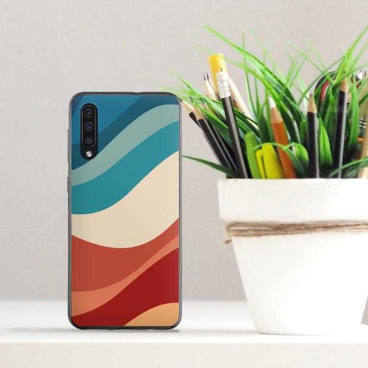 Produktbild DeinDesign Silikon Hülle für Samsung Galaxy A50 Handyhülle Case Smartphone Schutzhülle Farbe Farbverlauf (Samsung Galaxy A50)