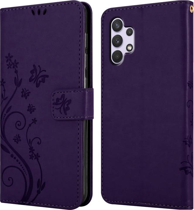 Actual product image Cadorabo Flower Book Cover (Samsung Galaxy A32)