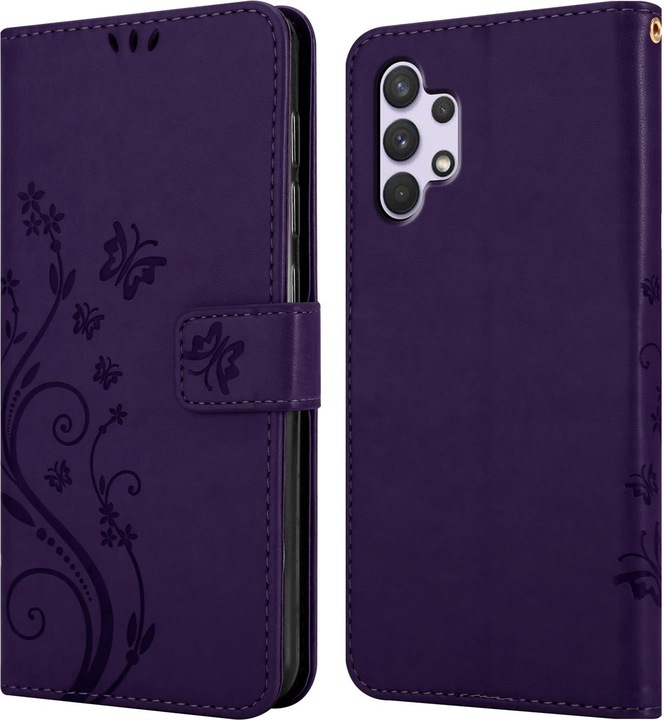 Produktbild Cadorabo Flower Book Cover (Samsung Galaxy A32)