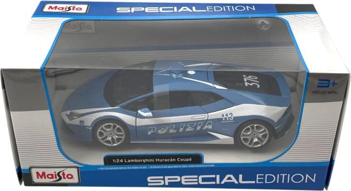Produktbild Bburago LAMBORGHINI HURACAN POLIZIA - 1:24