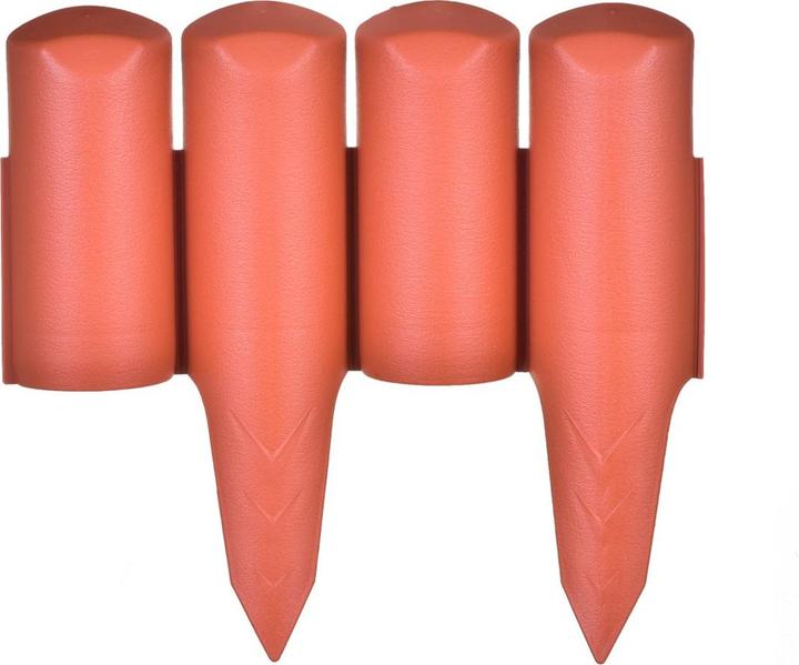 Productafbeelding Prosperplast 2,5 m gazon plastic rand, in terracotta kleur (250 cm)