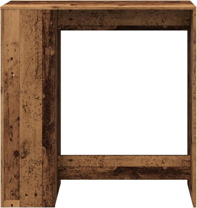 Image du produit VidaXL Table de bar avec étagère -Optique
