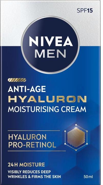 Produktbild NIVEA MEN Hyaluron Anti-Age (50 ml, Tagescreme, SPF 15)