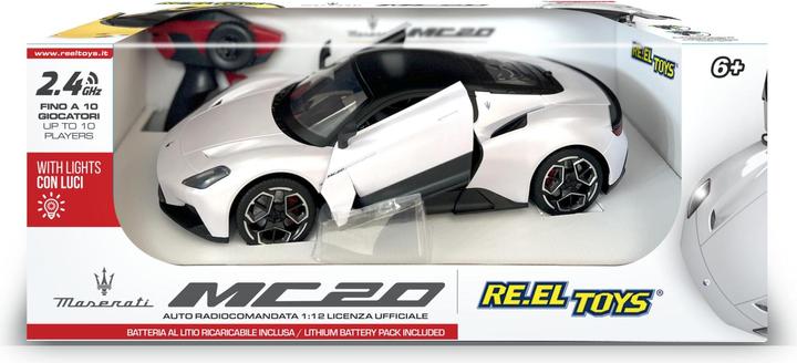 Re.Eltoys MASERATI MC20 Sc.1:12 - RC 2.4GHz - met voor- en achterlichten - Realistisch interieur 2