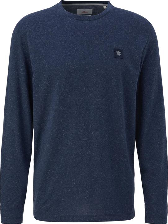 Image du produit s.Oliver T-Shirt Meliertes Langarmshirt (XXL)