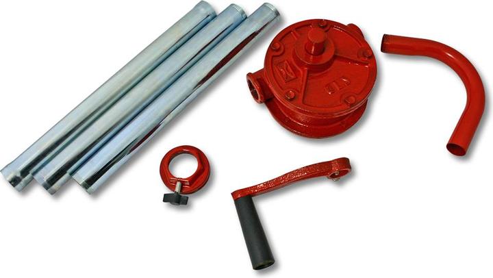 Produktbild Wiltec Heizöl Diesel Fasspumpe Kurbelfasspumpe Handpumpe G2 Fassverschraubung 22l/min