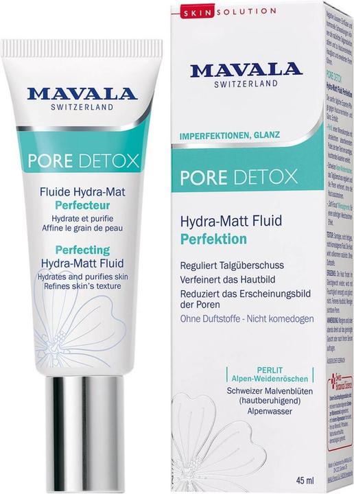 Produktbild Mavala Swiss Skin Solution - Pore Detox Fluide Hydra-Mat (45 ml, Gesichtsfluid)