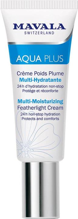 Actual product image Mavala Swiss Skin Solution - Aqua Plus Crème Poids Plume Multi-Hydratante (45 ml, 24h cream)