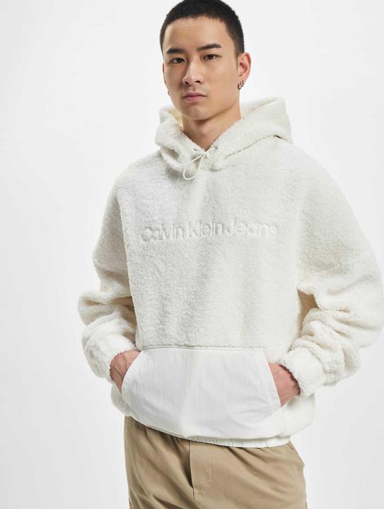 Produktbild Calvin Klein Jeans Sherpa Mix Media Fleecepullover - 90643 (XL)